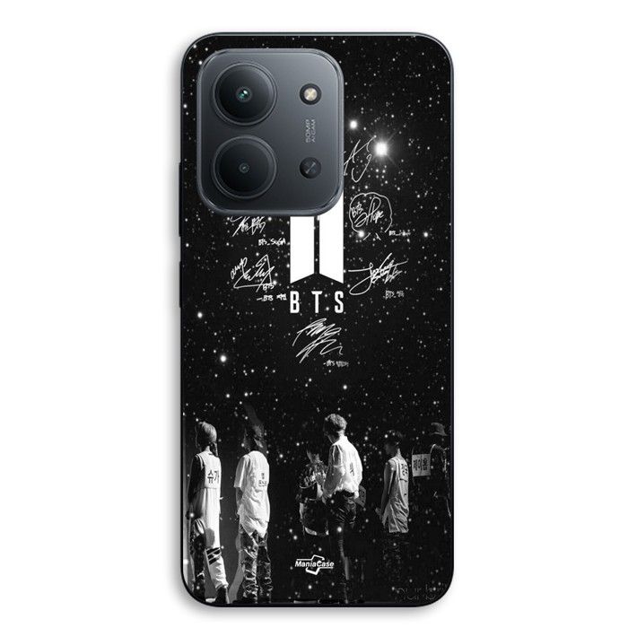 Coque de téléphone - MANIACASE - Xiaomi Redmi 15C 5G - Silicone TPU - Motif BTS nuit étoilé - Souple