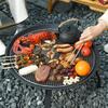 Charcoal Grill Wood Burning Firepit with Carry Bag BBQ for Outdoor Barbecue