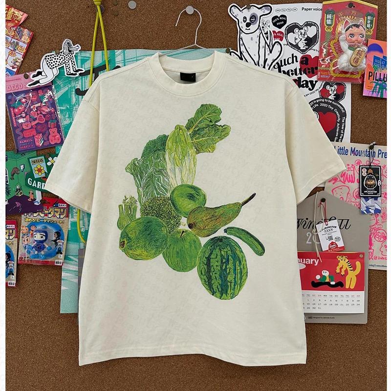 

Camiseta holgada Y2K para parejas superventas informalenergética de dibujos animados para chicaCamiseta estampada de 4XL