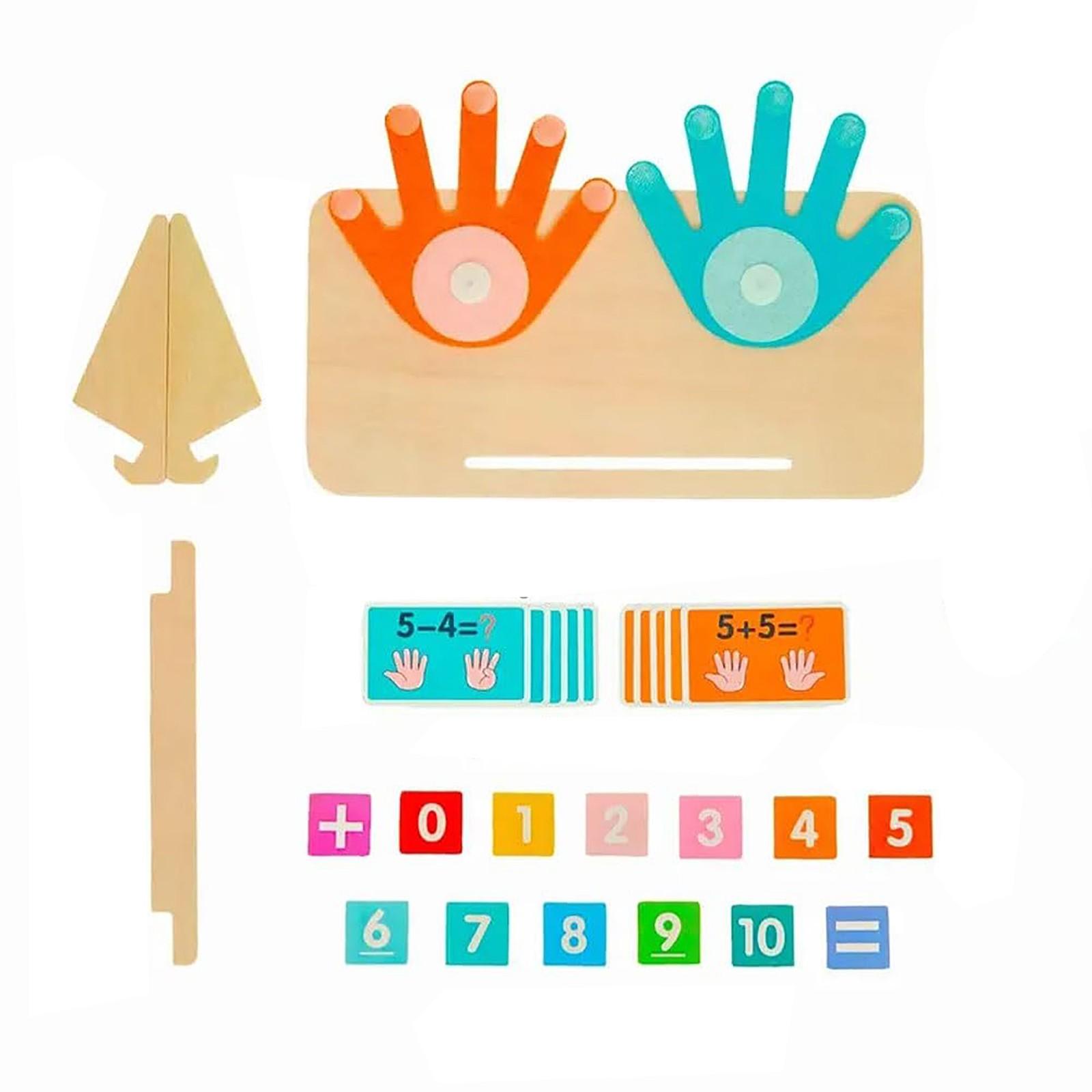 

Обучающие математические манипуляторы, игрушки, обучающая игрушка для счета на пальцах для малышей