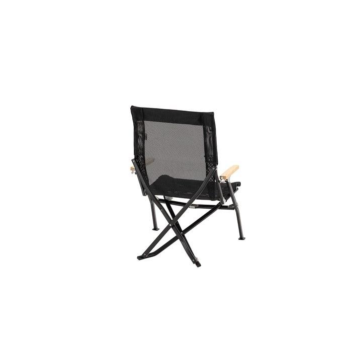 Snow Peak Mesh Low Chair 30 Compact Rich Black