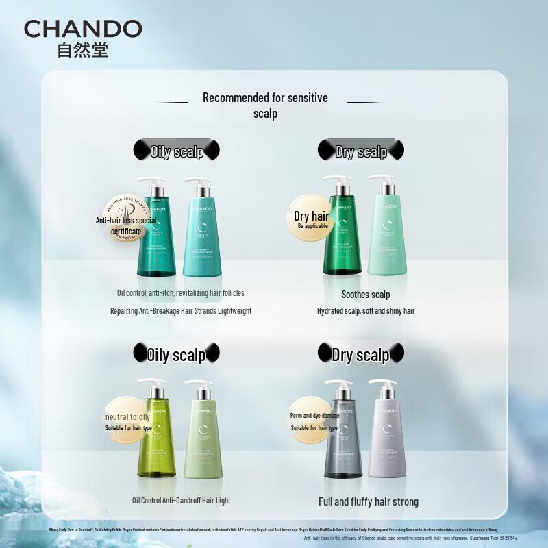 CHANDO Hydrating Shampoo & Conditioner Set