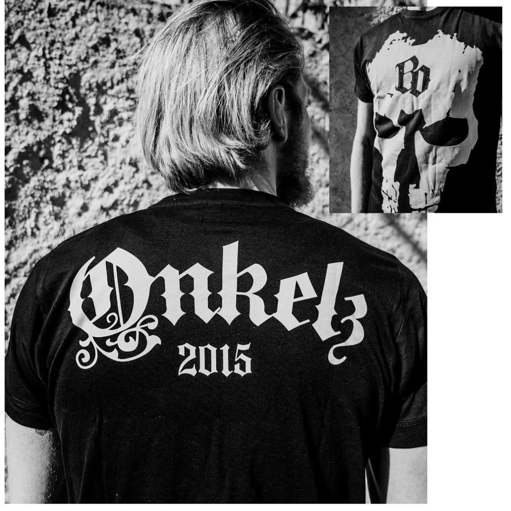 Böhse Onkelz 25 Cs Graphic T-shirt Vintage Washed Punk Rock Unisex Oversized Crew Neck Cotton Short Sleeve Tee Tops