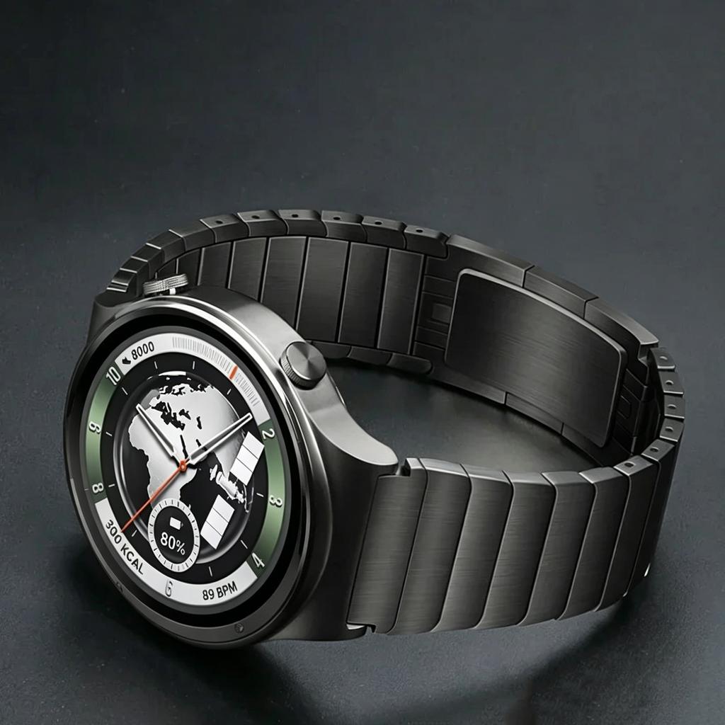 22mm Metal Watchband For Oneplus Watch 4/3/2/2R/Lite Original Stainless Steel Bracelet Wristband For OPPO Watch X3 X2 X S Strap