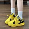 Dopamine Air Cushion Board Shoes Women's Tide Summer New Pair of Tongue Design Sense Student Versatile Casual Shoes