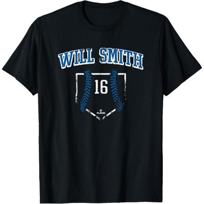 Home Plate Gameday Will Smith Los Angeles MLBPA T-Shirt1