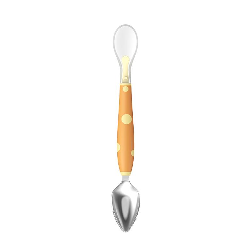 LocknLock Baby Double-Ended Food Scraper Spoon with Storage Case
