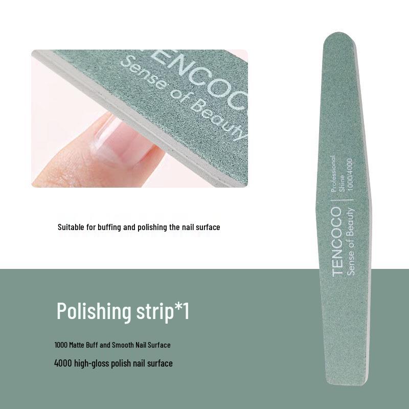 High-End Washable Nail File: Wear-Resistant, Multi-Functional Manicure Polishing and Sanding Strip with Fast Shipping