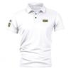 Summer T-Shirts Men's Short Sleeved Polo Shirt Icon Splicing Casual Lapel fashion T-shirt