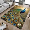 1pc Peacock Pattern Carpet, Office Rug Outdoor Mat Home Decor Area Carpet Festival
