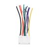 12 Pin Audio Wire Harness Accessory Replacement for Nissan Tiida Car Dual Stereo System