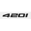 ABS Samochód Tylny Bagażnik Litery Logo Odznaka Emblemat Naklejka Dla BMW Seria 4 420i 425i 428i 430i 435i 440i 450i F30 F32 F33 F36 G26 G22