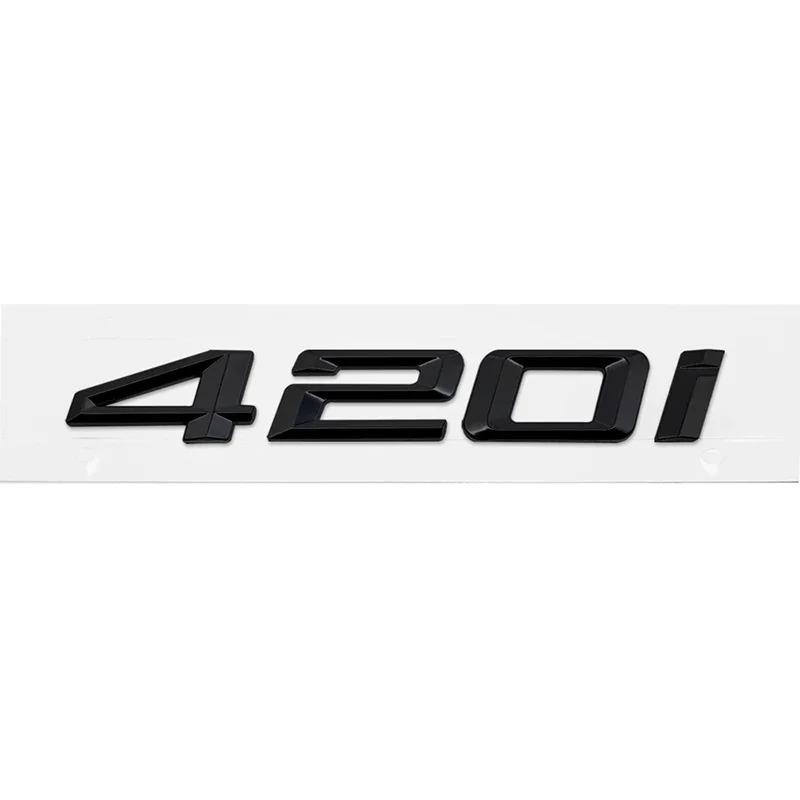 ABS Samochód Tylny Bagażnik Litery Logo Odznaka Emblemat Naklejka Dla BMW Seria 4 420i 425i 428i 430i 435i 440i 450i F30 F32 F33 F36 G26 G22