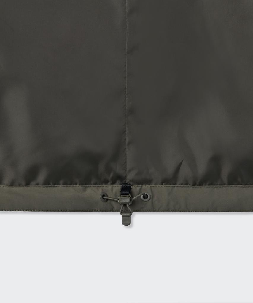 MUSINSA STANDARD Oversized Hooded Shell Parka [Olive]