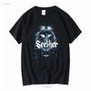 Seether Tričko Bavlna Černá Velikost S až 5XL PM1197 vintage Vyprané Pohodlné Unisex Lehce Pružné homme Univerzální Ležérní