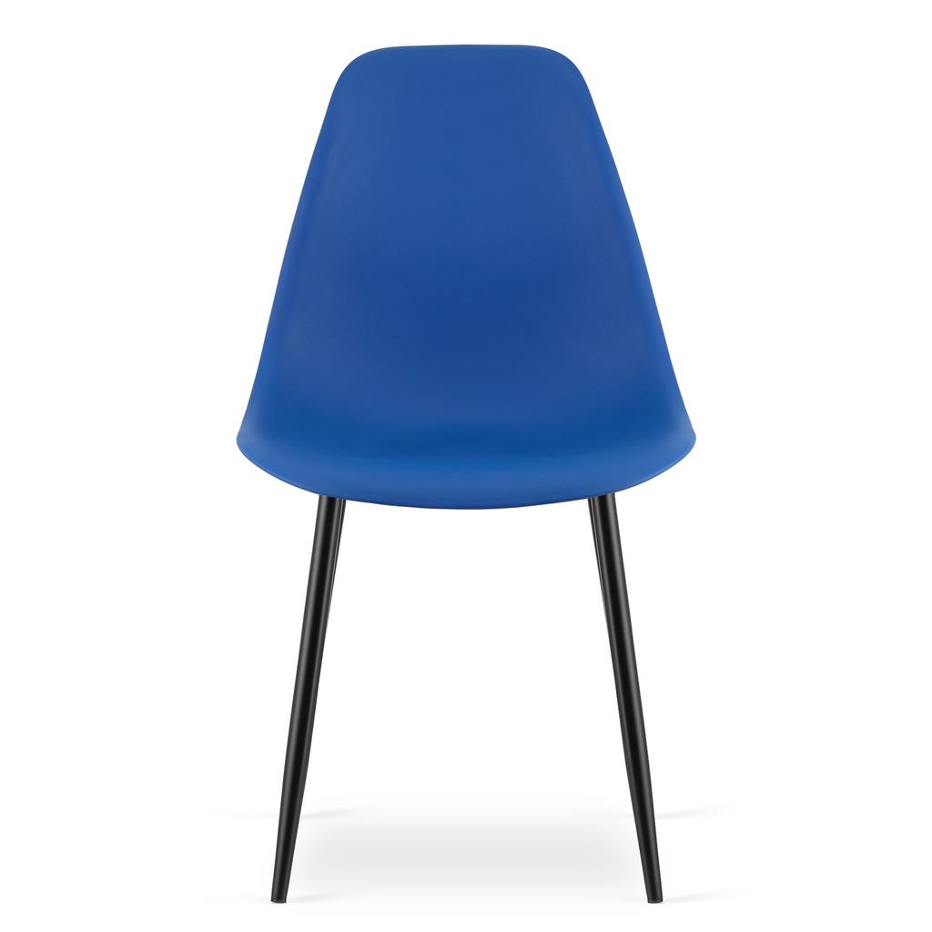 WAT Chair Blue / Black Legs X 3