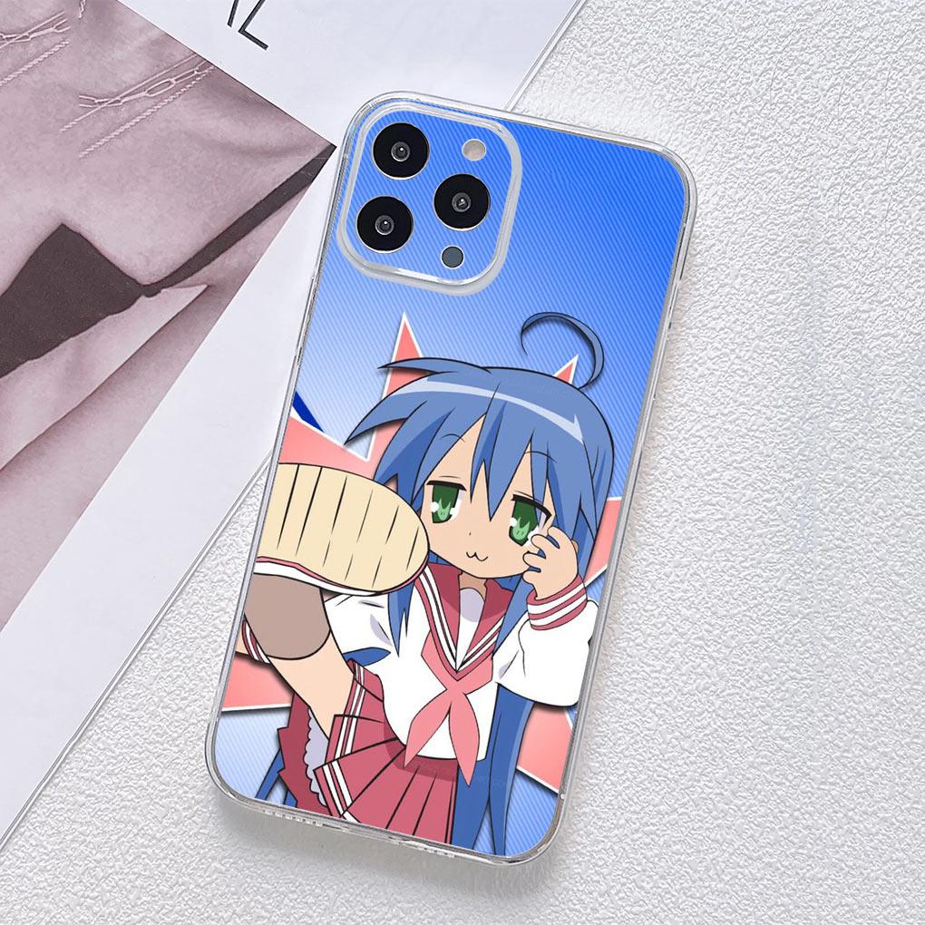 Lucky Star Izumi Konata girl Soft Cover for Samsung Galaxy A04 A14 A23 A34 A54 M23 M33 M52 M53 M30S M31 M51 M21 Phone Case