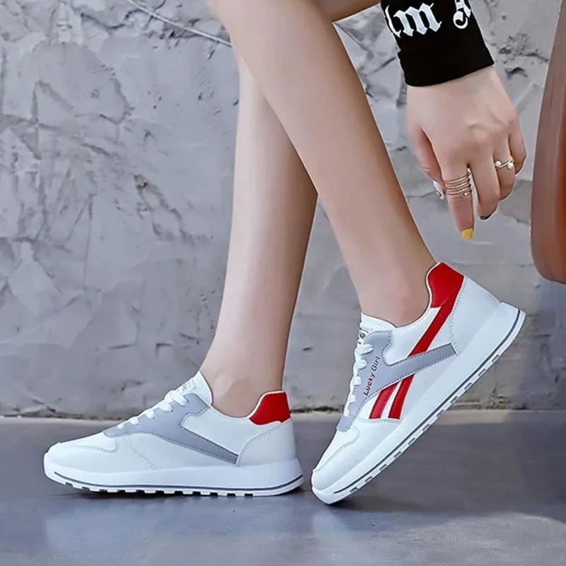 Niedriger Preis Frühling Neue frauen Gestreiften Frauen Sport Schuhe Vulkanisierte