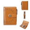 Baellerry Women Fashion Short Wallets Artificial Leather Hasp Bifold Wallet Card Holder Purse