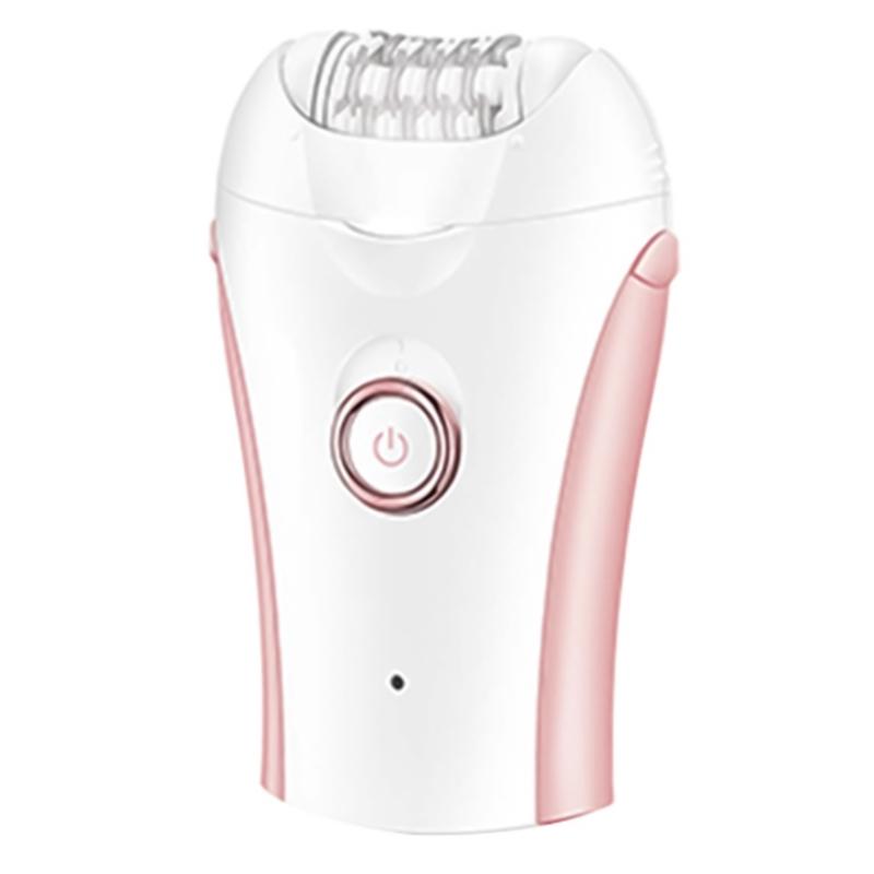 

Электрический депилятор для волос USB-перезаряжаемый триммер для волос Идеально подходит для лица и тела розовый