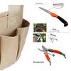 Gartengeräte-Set zum Graben, Pflanzen, Beschneiden, Gartenset mit strapazierfähiger Tasche, Handschuhen, Geschenkbox, Ideale Gartengeschenke -001