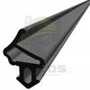 Seal for PVC windows S-1172 ALUPLAST BLACK 1m