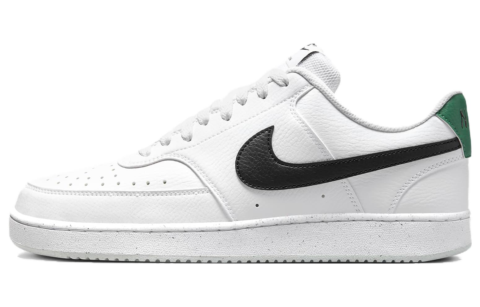 

Nike Court Vision 1 Low Synthetic Leather Breathable Low top Skateboard Shoes Men s White Green DH2987-110 45.5