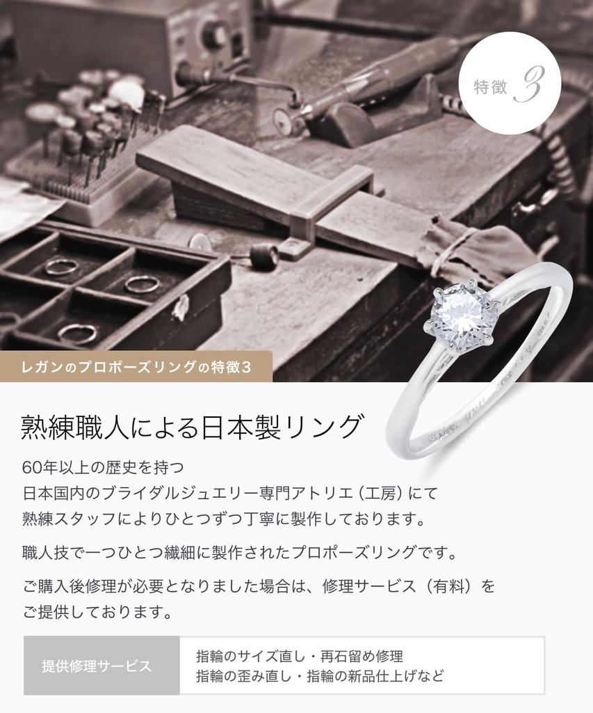 LEGAN Silver Ring with Cubic Silver Size 13 Engagement Wedding Made in Japan Zirconia, 0.3ct, Proposal, 925, Ring, Ring, Women's,