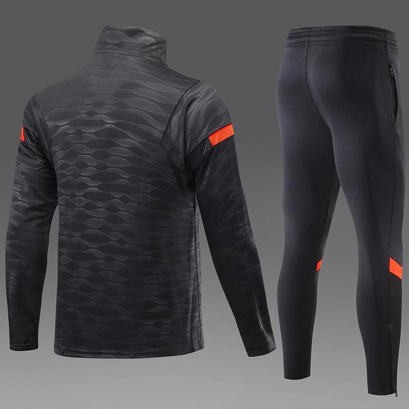 Men s  Children s 2022 Autumn Quick-Dry Half-Zip Football Training  Running Suit 3XL