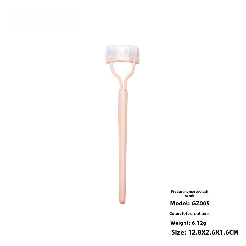 Wimpernkamm- und Augenbrauenbürsten-Werkzeugset aus Edelstahl