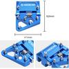 NICECNC Motorcycle Brake Pedal Lever Tip Collapsible Compatible with Yamaha YZ250 1997-2024 YZ250F 2001-2005 YZ250X 2016-2023 YZ125 1997-2024 YZ125X
