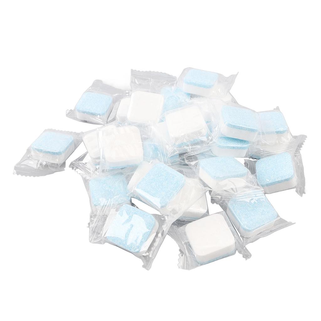 30PCS Washing Machine Cleaner Tablets Cleans Front Load Top Load Washers Safe Eco Friendly Deep