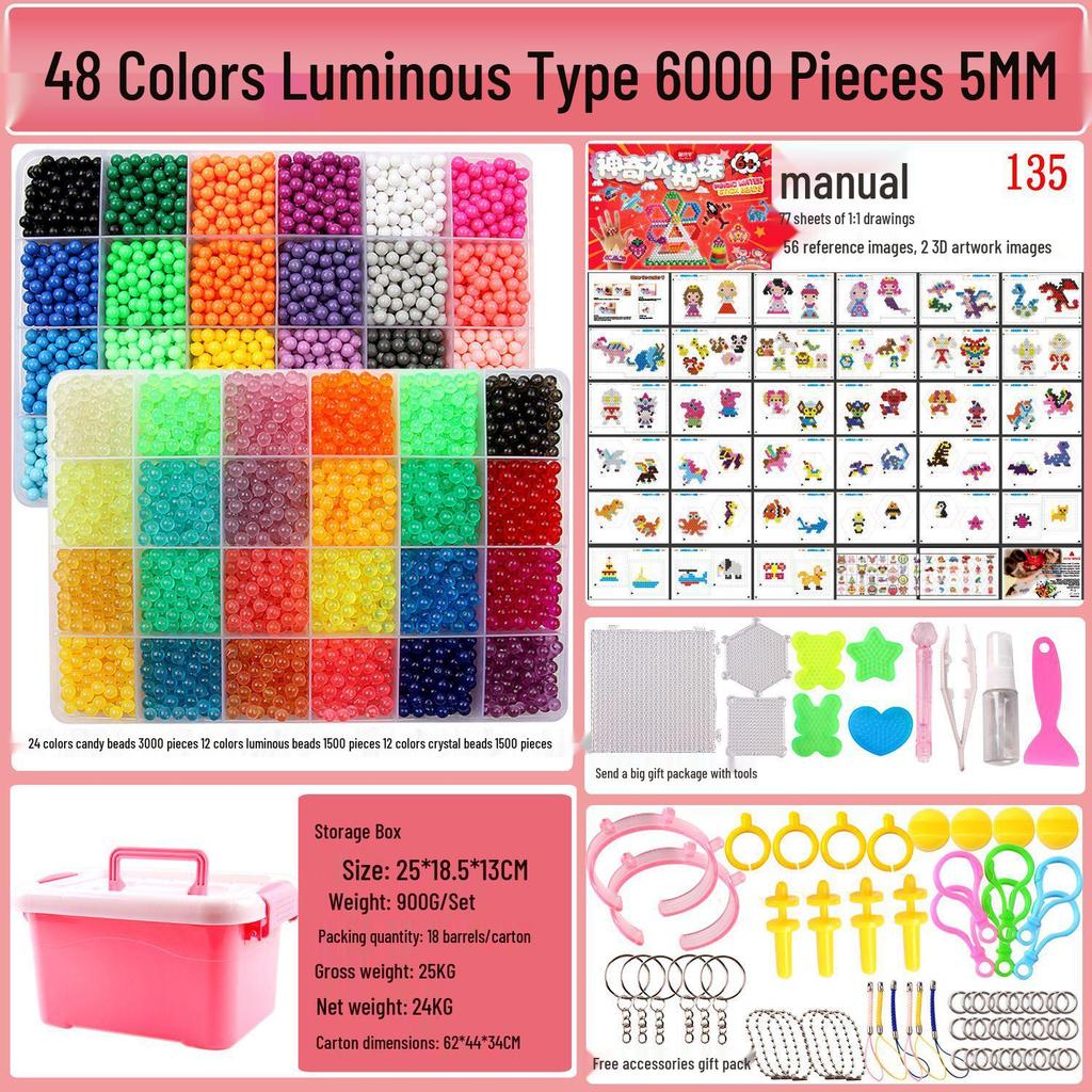 Mist Magic Water Soluble Sticky Beads DIY Handmade Toy