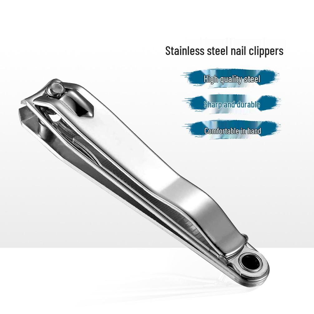 Nail Clippers Set: Small & Large with File - Manicure Tools