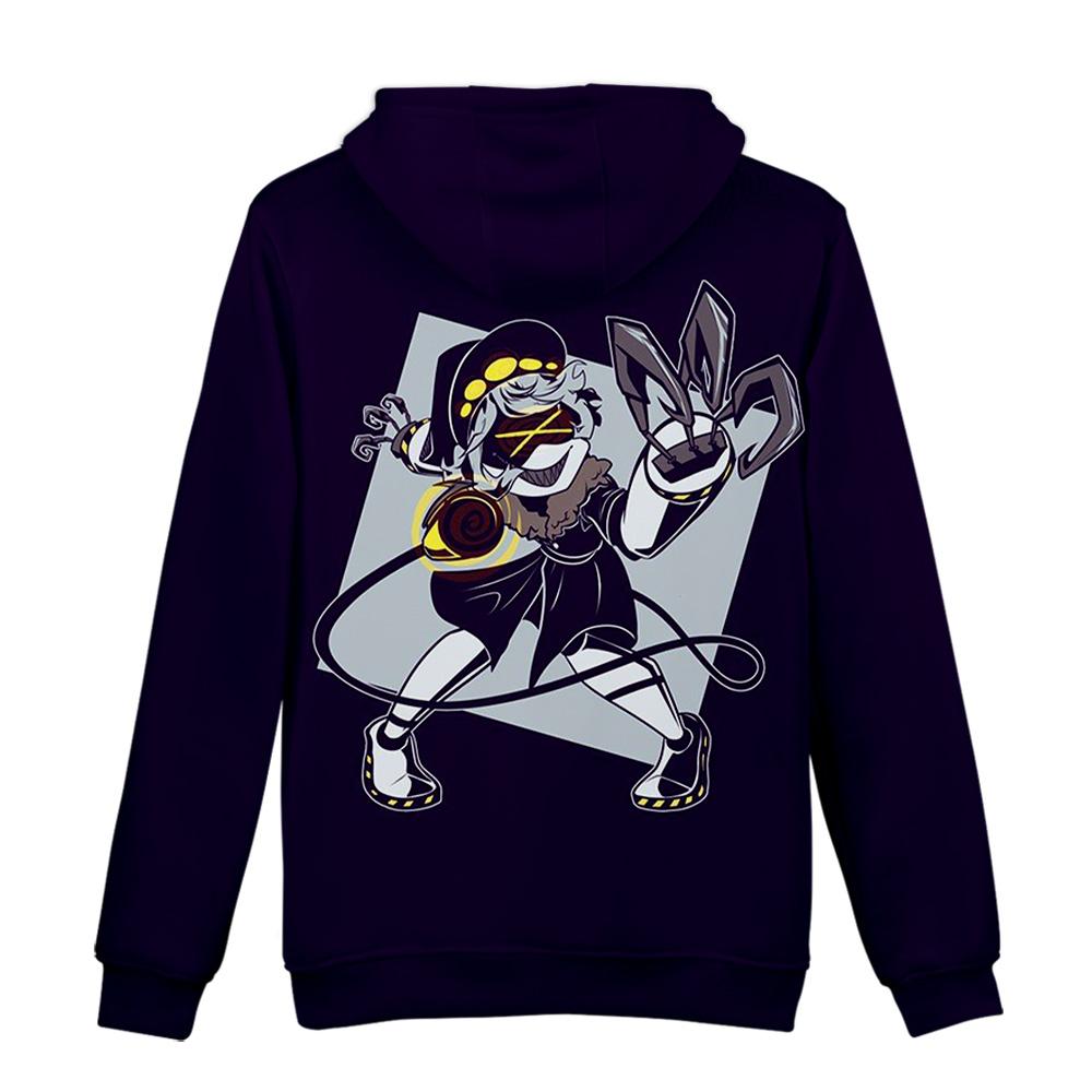 5 Colors Murder Drones Anime Hoodie Tie Dye Hoodie Streetwear Cartoon Printed Hooded Sweatshirt Men Women Cosplay Sports Pullovers