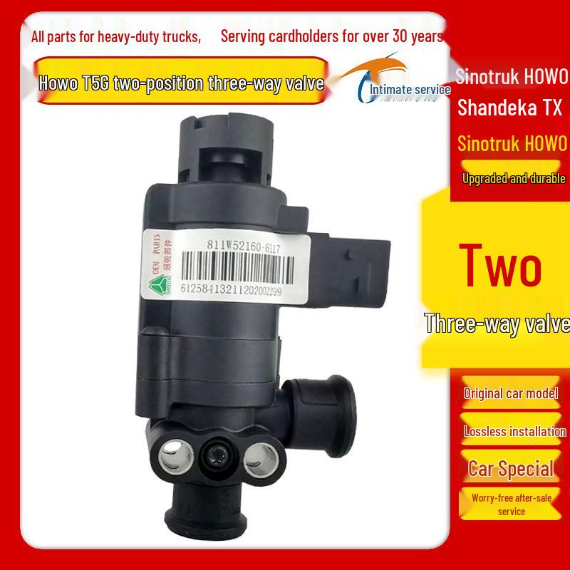 Exhaust Brake Solenoid Valve for HOWO T5G, HOHAN, Steyr, Shandeka TX