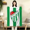 Bursaspor Flannel Blanket, High quality Comfortable for All Seasons, Home Decor, Warmth and Comfort