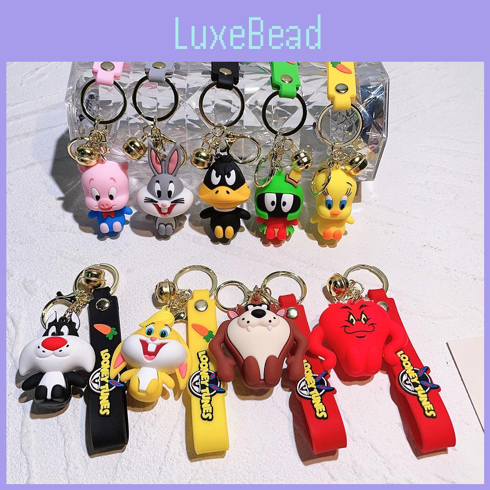 Adorable Bugs Bunny Keychain Cute Cartoon Charm Trendy Bag Accessory Gift