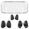 Transparent/Black PC Hard Case for NS 2 Joycon Gamepad Controller Protective Shell Cover Full Protector For Switch 2 Accessories