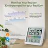 LCD Digital Thermometer Hygrometer Indoor Room Electronic Temperature Humidity Meter Sensor Gauge Weather Station For Home