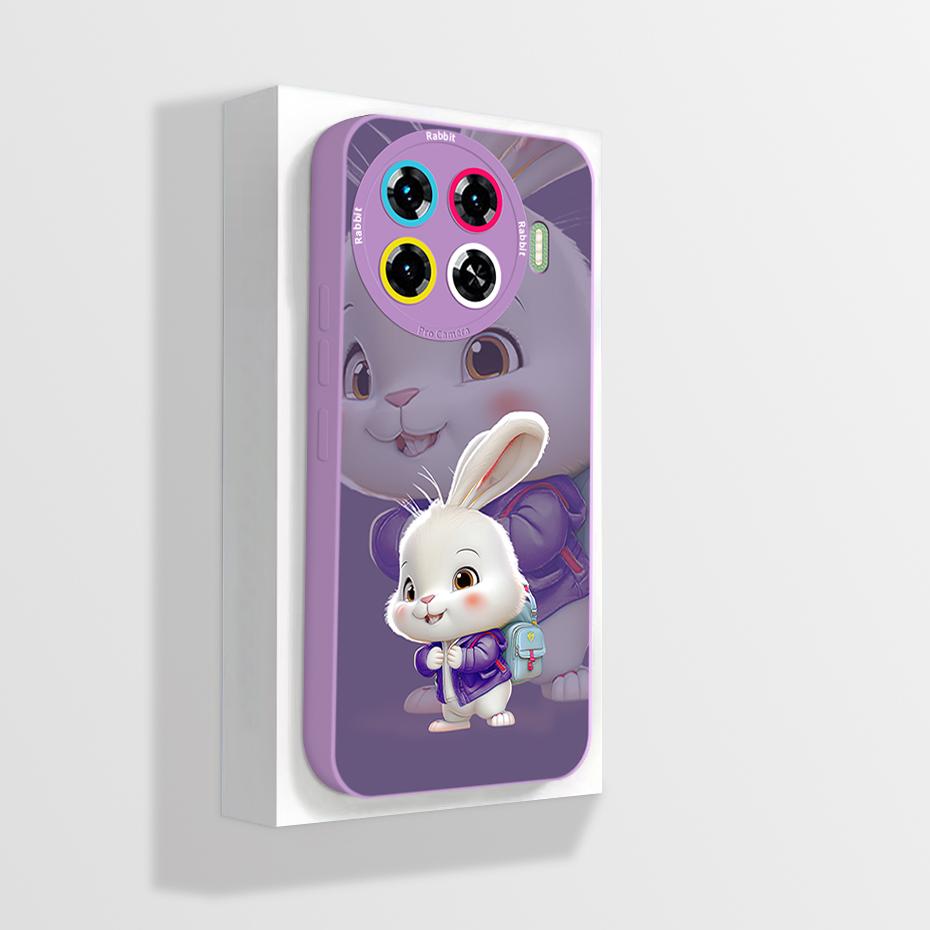 Case For Tecno Spark 20 Pro Plus 4G Phone Cover Cute Astronaut Soft Liquid Silicone Bumper Shell For Tecno Spark20ProPlus Fundas