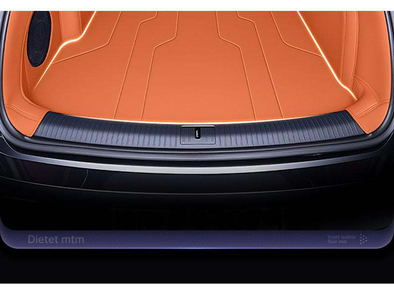 Shangjie H5 2025 Full Surround Trunk Mat - Interior Car Accessory for Tail Box