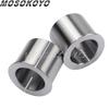 For Harley Wheel Bearing Reducers 1" To 3/4" Axle Reducer Spacer Kit for Sportster Touring Softail Dyna with 1" Sealed Bearings