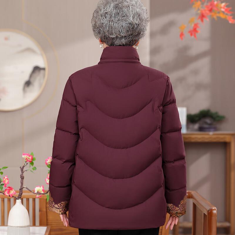 YUZHAOLIN Women's Mid-Aged Winter Down Jacket