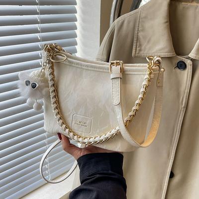 Niche Design Bag Women's Spring and Summer New Retro Versatile Messenger Bag Fashion High-end Chain Bucket Bag