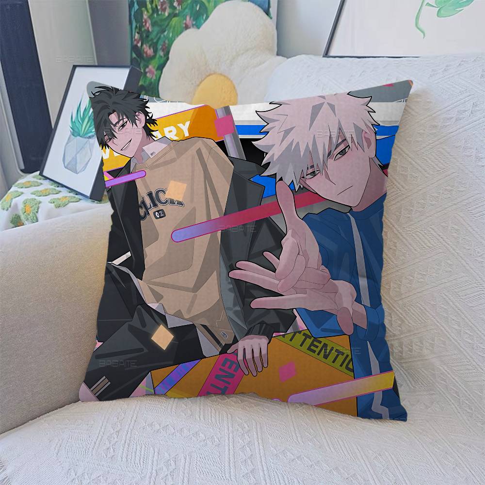 Link C-Click Anime 45*45cm Cushion Cover Pillow Cover Decor Pillowcase Home Pillowcase for Couch Pillow