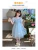 Girls' Princess Dress Summer 2026 New Fashionable Girls' Rainbow Mesh Dress Children's Birthday Dress Dress