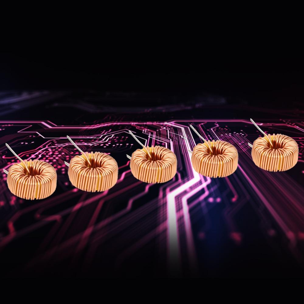 20PCS 100UH Toroid Inductor Wire 0.6mm Toroidal Core Inductors Electronic Components