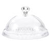 1 Set Cake Dish With Cover Cake Dispaly Clear Plastic Cover Tray Cake Serving Tray Western Food Round Plate Cake Dome Cover
