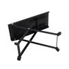 Metal Guitar Foot Stool 4 Gears Adjustable Guitar Foot Rest No-slip Foldable Footrest for Classical Acoustic Guitar Part